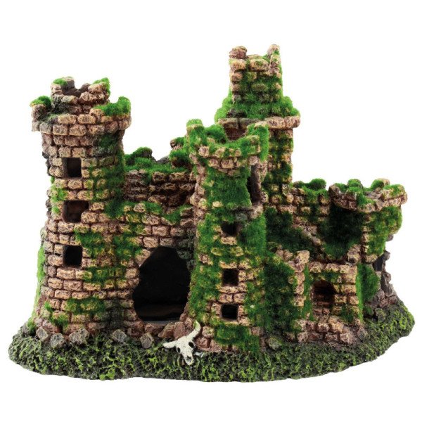 CASTILLO EN RUINAS L 26.5X14X18.5CM