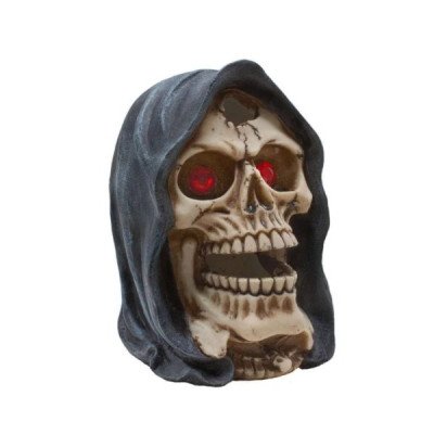 CALAVERA CON CAPUCHA 16.2 CM