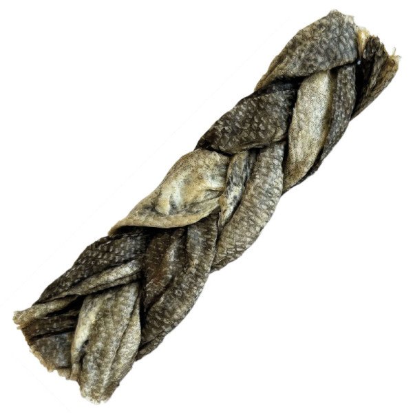 TRENZA DE PIEL DE BACALAO